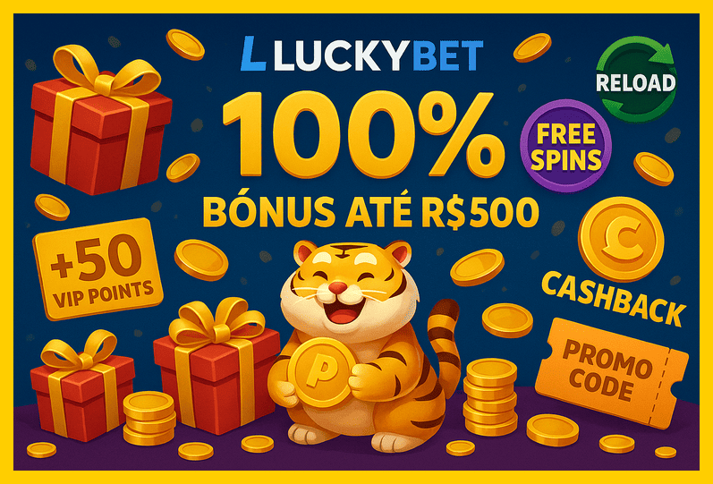 O bônus promocional LUCKYBET é uma ótima maneira de começar sua aventura