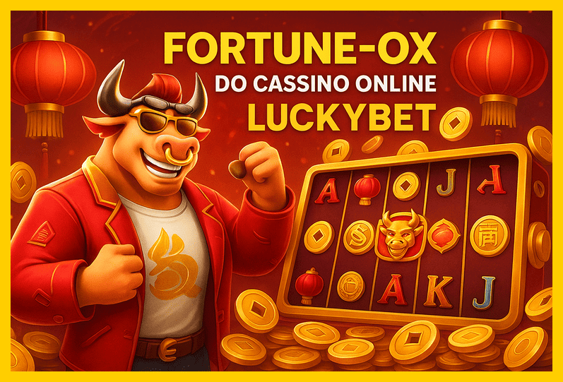 Fortune Ox no LUCKYBET - Aposte Agora e Reivindique Seus Ganhos